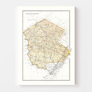 map of Sullivan