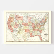 map of United States