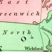old Rhode Island map