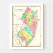 map of New Jersey