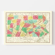 map of Pennsylvania