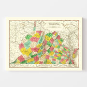 map of Virginia