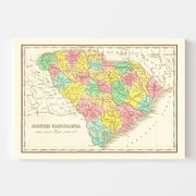 map of South Carolin