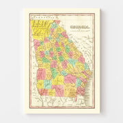 map of Georgia