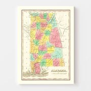 map of Alabama