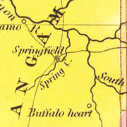old Illinois map