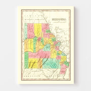 map of Missouri