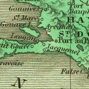old West Indies map