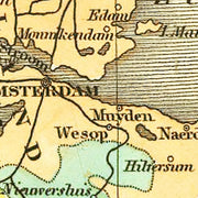 old Holland map map