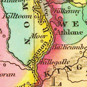 old Ireland map