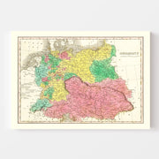 map of Germany
