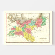map of Prussia map