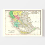 map of Greece