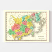 map of China
