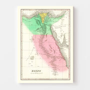 map of Egypt