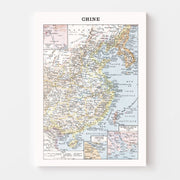 map of China