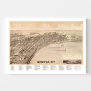 map of Geneva