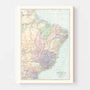 map of Brazil