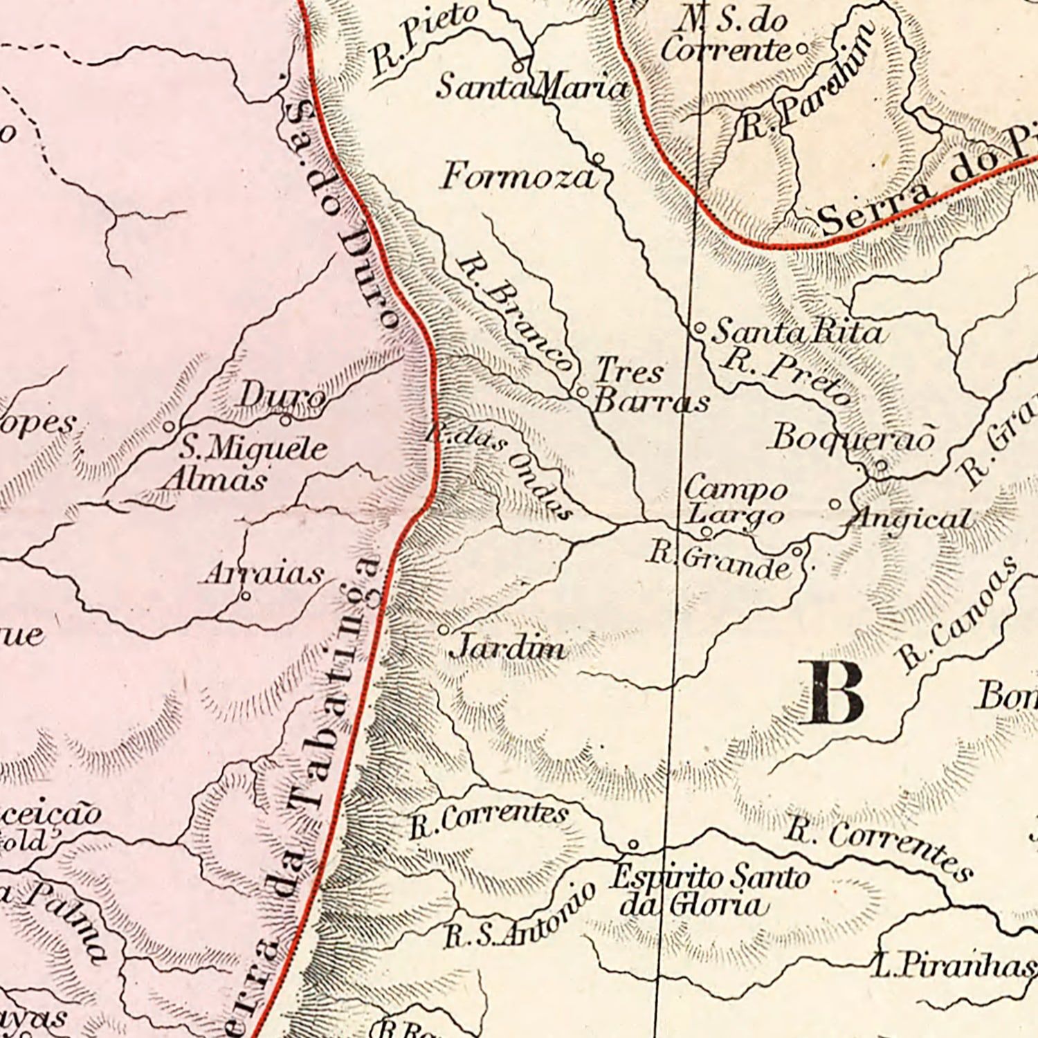 Restored historic details from the 1904 country map of County
