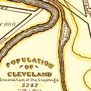 old Cleveland map