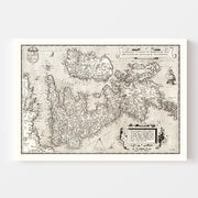 map of England map