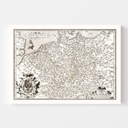 map of Germania map