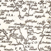 old Germania map map