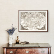 Belgium map art