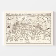 map of North Africa