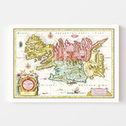 map of Iceland