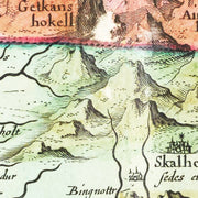 old Iceland map