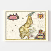 map of Norway map