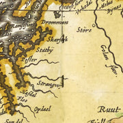 old Norway map map