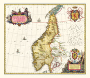 Norway map history