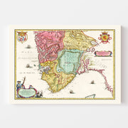 map of Norway map