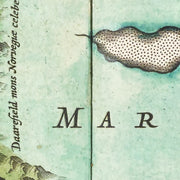 old Norway map map