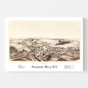 map of Hagamans Mill