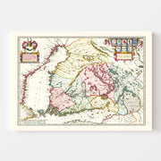 map of Finland map