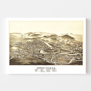 map of Hoosick Falls