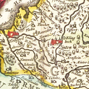 old Prussia map map