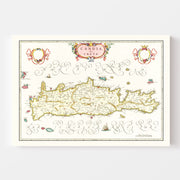 map of Crete map