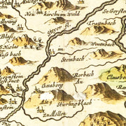 old Austria map map