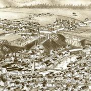 old Keeseville map