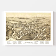 map of Lancaster