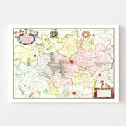 map of Brabant