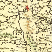 old Luxembourg map