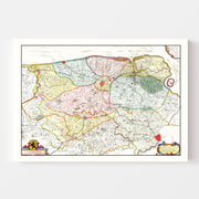 map of Bruges