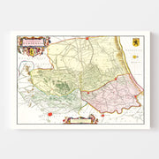 map of Veurne