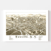 map of Lowville