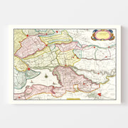 map of Netherlands